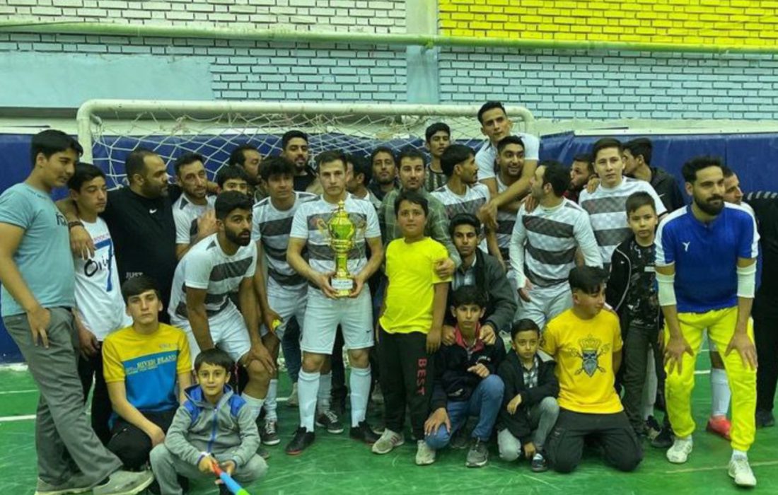 حضور تیم فوتسال شهدای شهر فرهادگرد در لیگ برتر استان